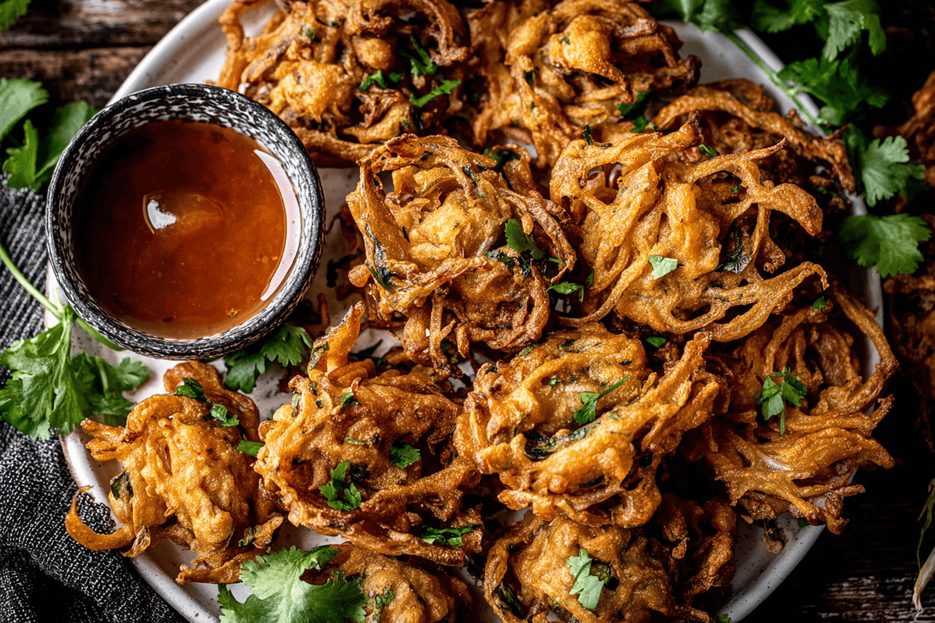 Crispy Onion Bhaji Recipe
