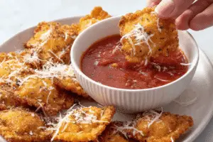 Crispy Ravioli Bites