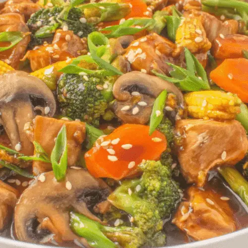 Crockpot Chicken And Vegetable Stir-Fry Recipe