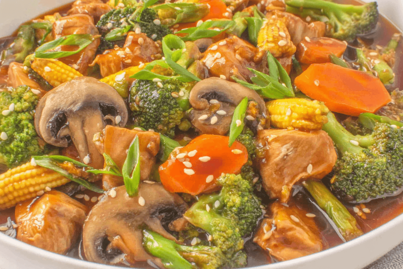 Crockpot Chicken And Vegetable Stir-Fry Recipe