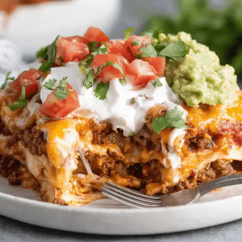 Dutch Oven Enchilada Casserole Recipe