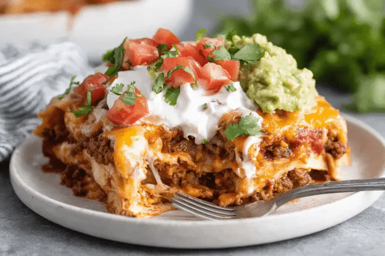 Dutch Oven Enchilada Casserole Recipe