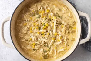 Dutch Oven White Chicken Chili