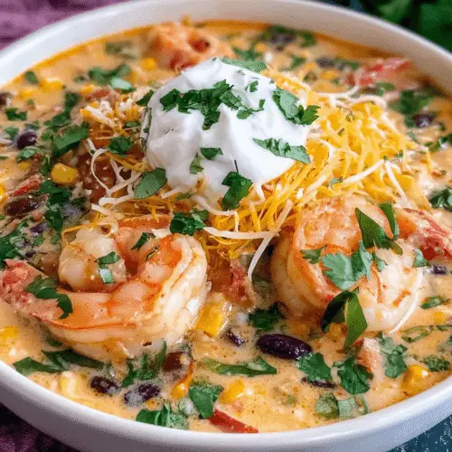 Easy Creamy Seafood And Shrimp Chili Recipe