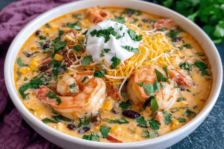 Easy Creamy Seafood And Shrimp Chili Recipe