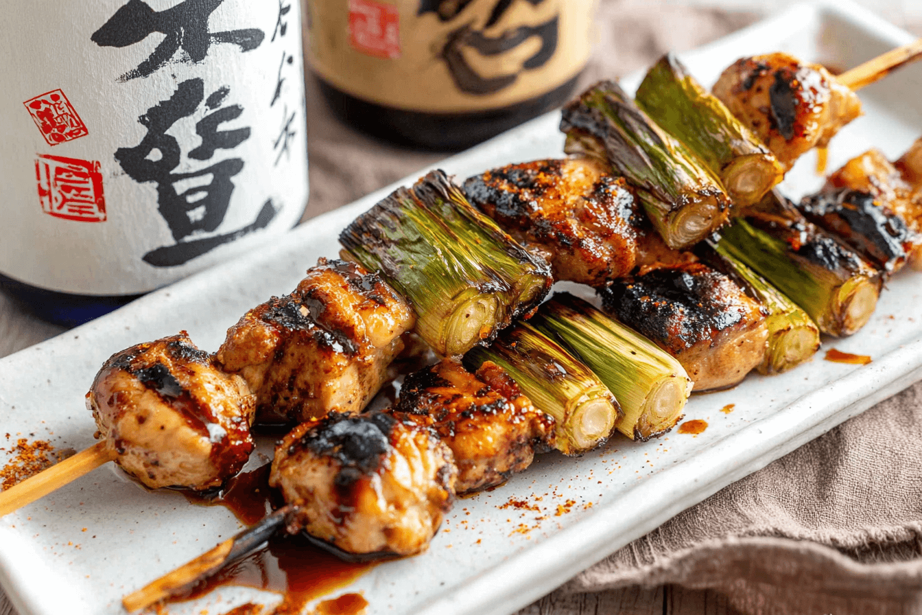 Easy Japanese Chicken Yakitori Recipe