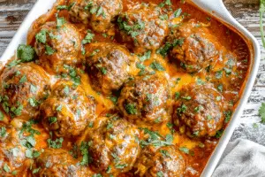 Enchilada Meatballs Delight