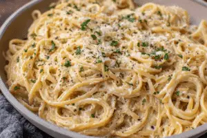 French Onion And Browned Butter Pasta