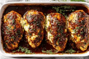 French Onion Stuffed Chicken