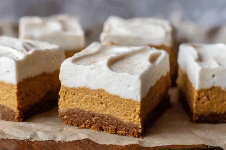 Frosted Gingerbread Brownies Recipe