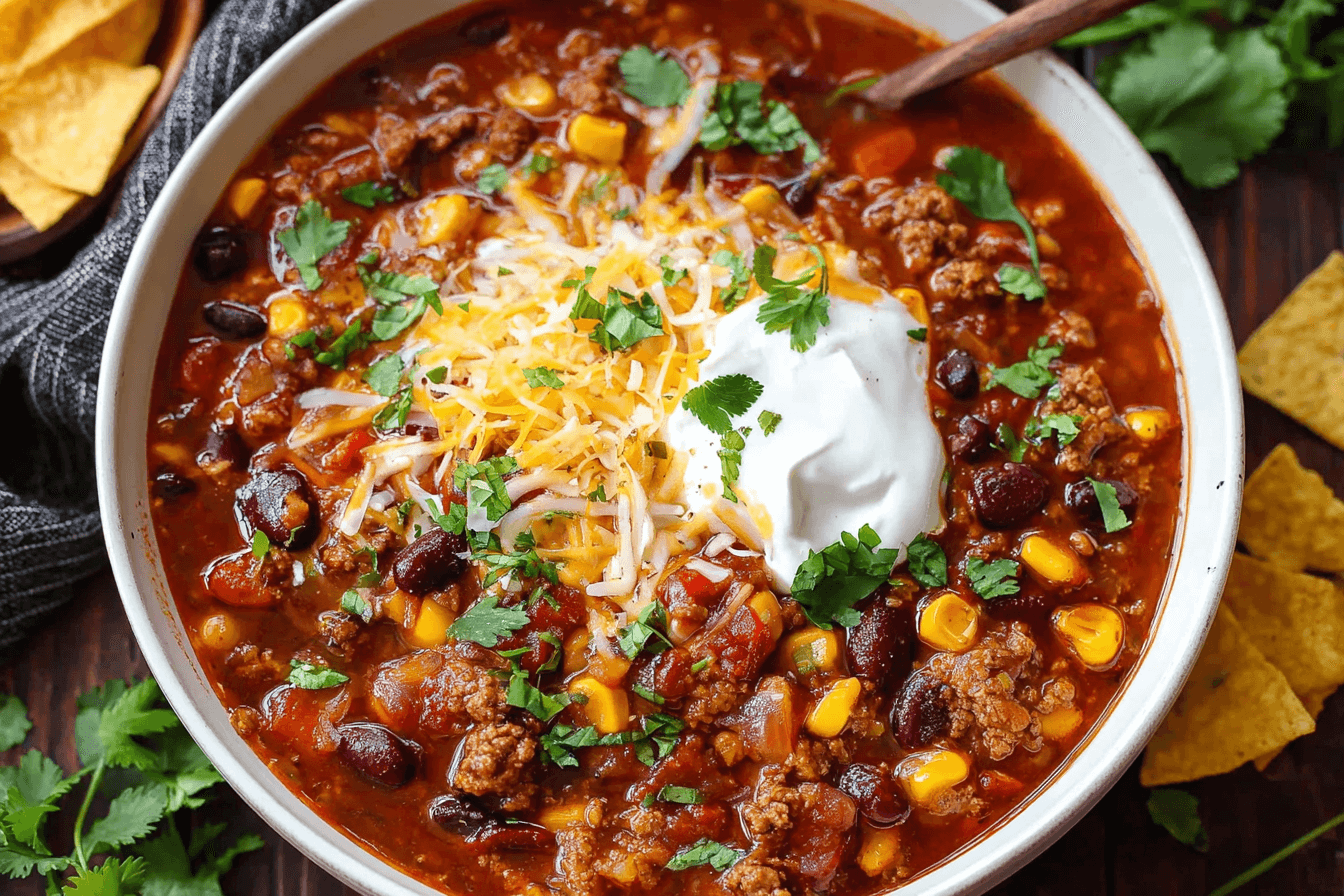 Hearty Beef Chili Recipe