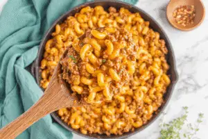 Hearty Beef Pasta Skillet