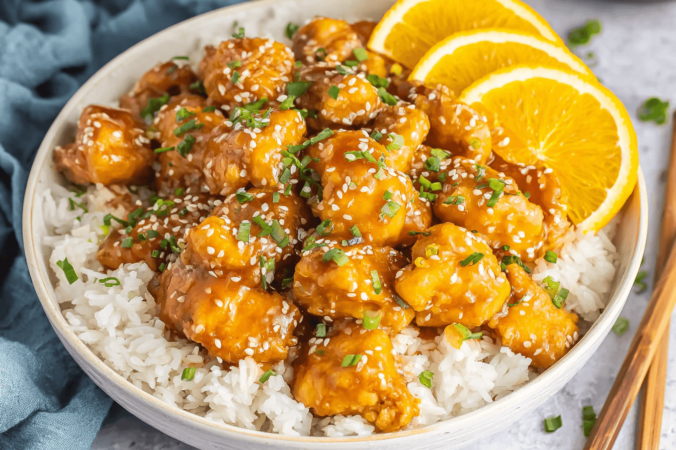 Instant Pot Orange Chicken Recipe