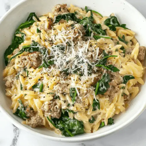 Italian Sausage Orzo Recipe