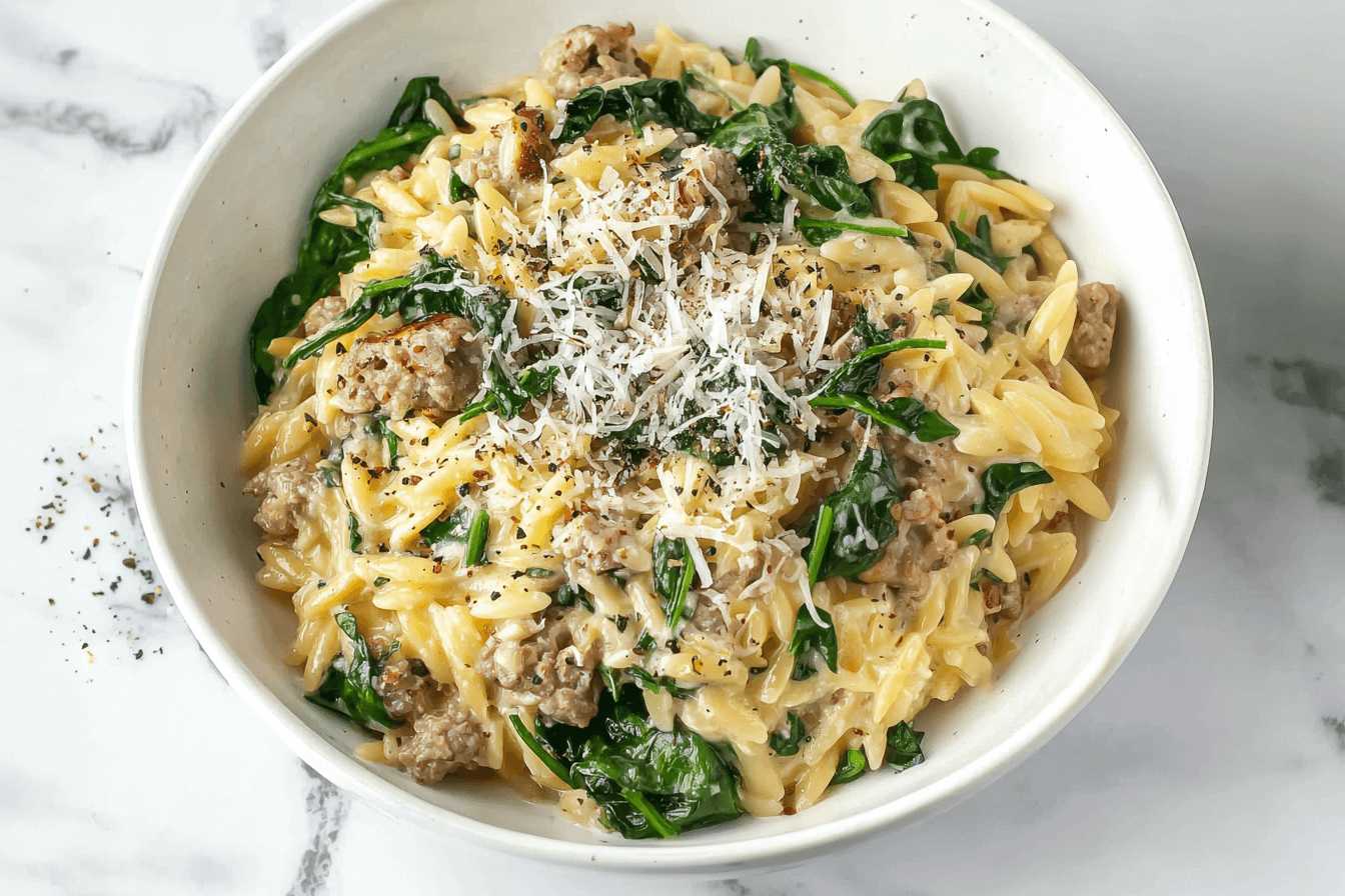 Italian Sausage Orzo Recipe