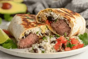 Juicy Steak Burritos