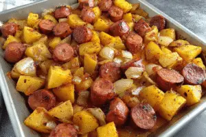 Kielbasa and Potato Skillet