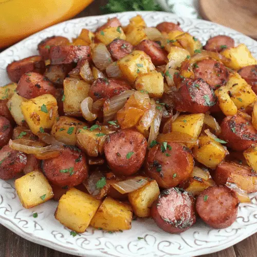 Kielbasa and Potato Skillet Recipe