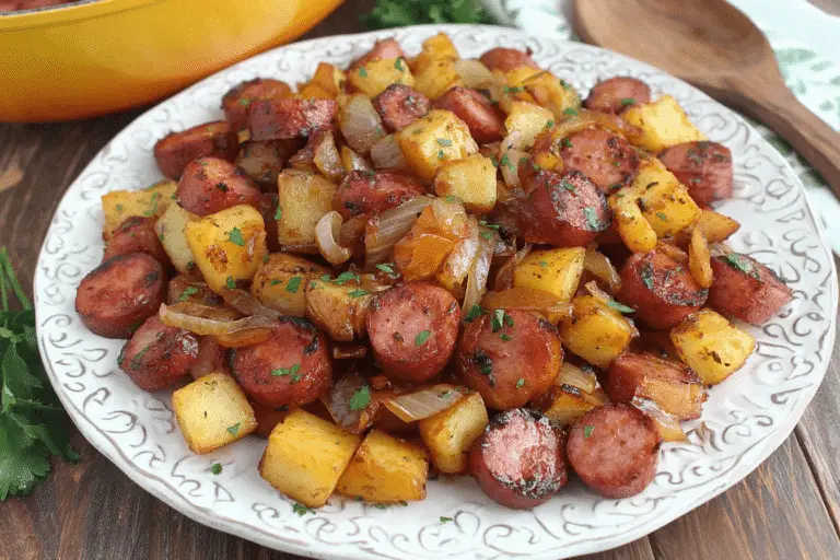Kielbasa and Potato Skillet Recipe