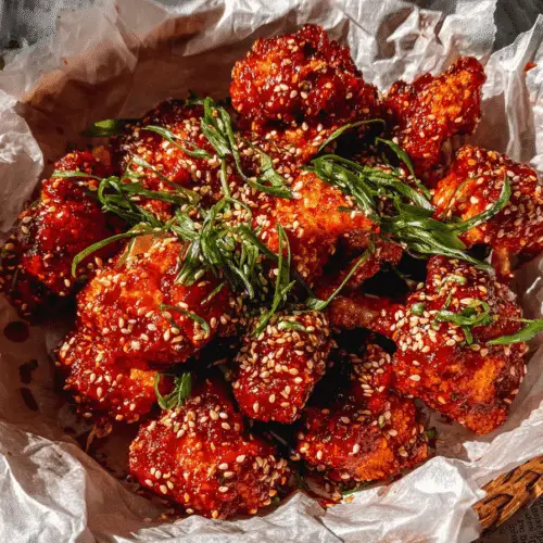 Korean Baked Cauliflower Recipe