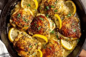 Lemon Pepper Chicken Thighs