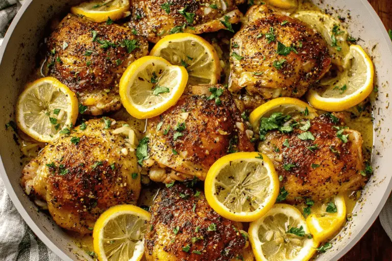 Lemon Pepper Chicken Thighs Recipe