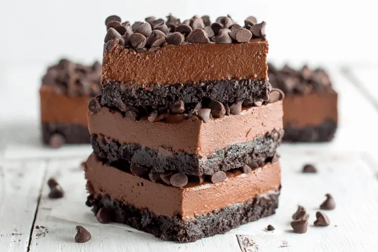 No-Bake Chocolate Oreo Cheesecake Bars Recipe