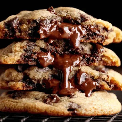 Nutella Stuffed Cookies Recipe