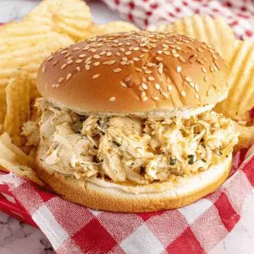 Ohio Shredded Chicken Sandwich Recipe