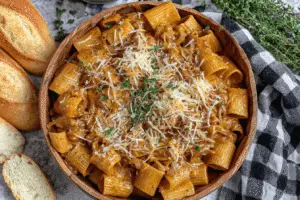 One Pot French Onion Pasta