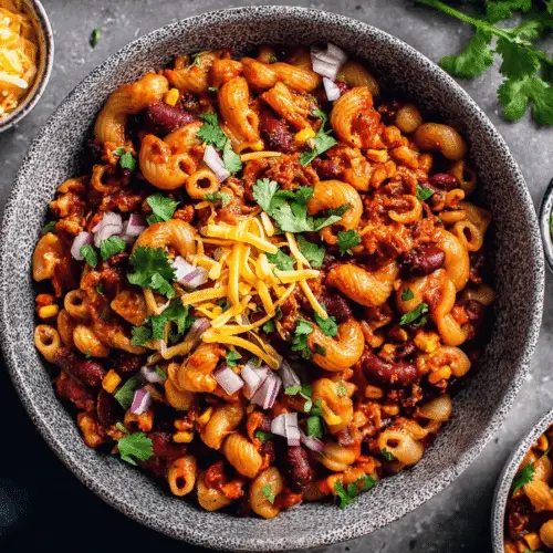 One-Pot Vegan Chili Mac Recipe