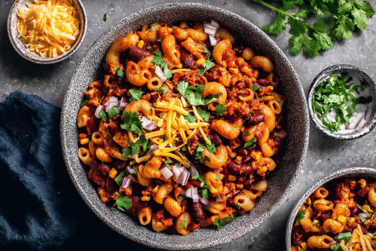 One-Pot Vegan Chili Mac Recipe