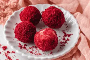 Red Velvet Cake Bites
