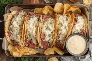 Reuben Tacos