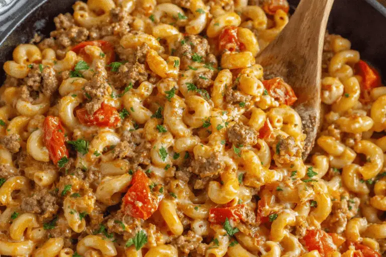 Sausage Mac and Cheese Skillet Recipe