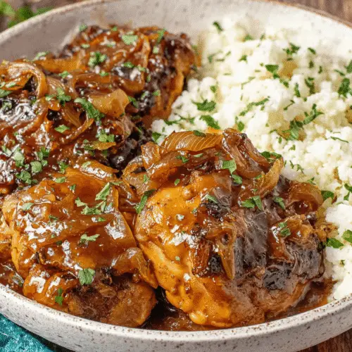 Savory Caramelized Chicken Thighs Recipe