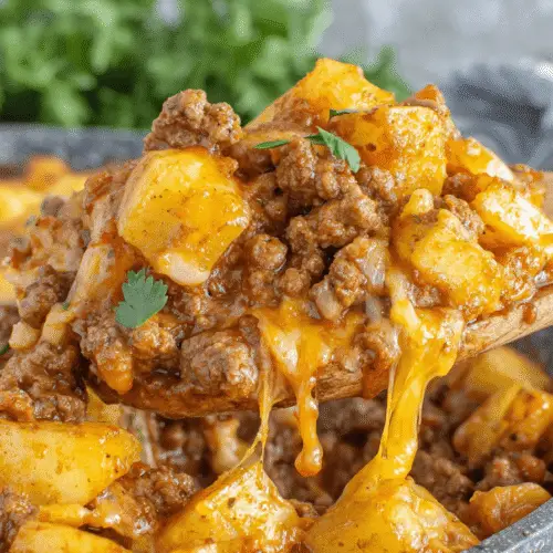 Sloppy Joe Potato Skillet Recipe