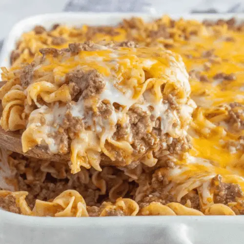 Sour Cream Beef Noodle Casserole Recipe