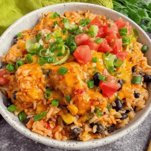 Southwest Chicken and Rice Skillet Recipe