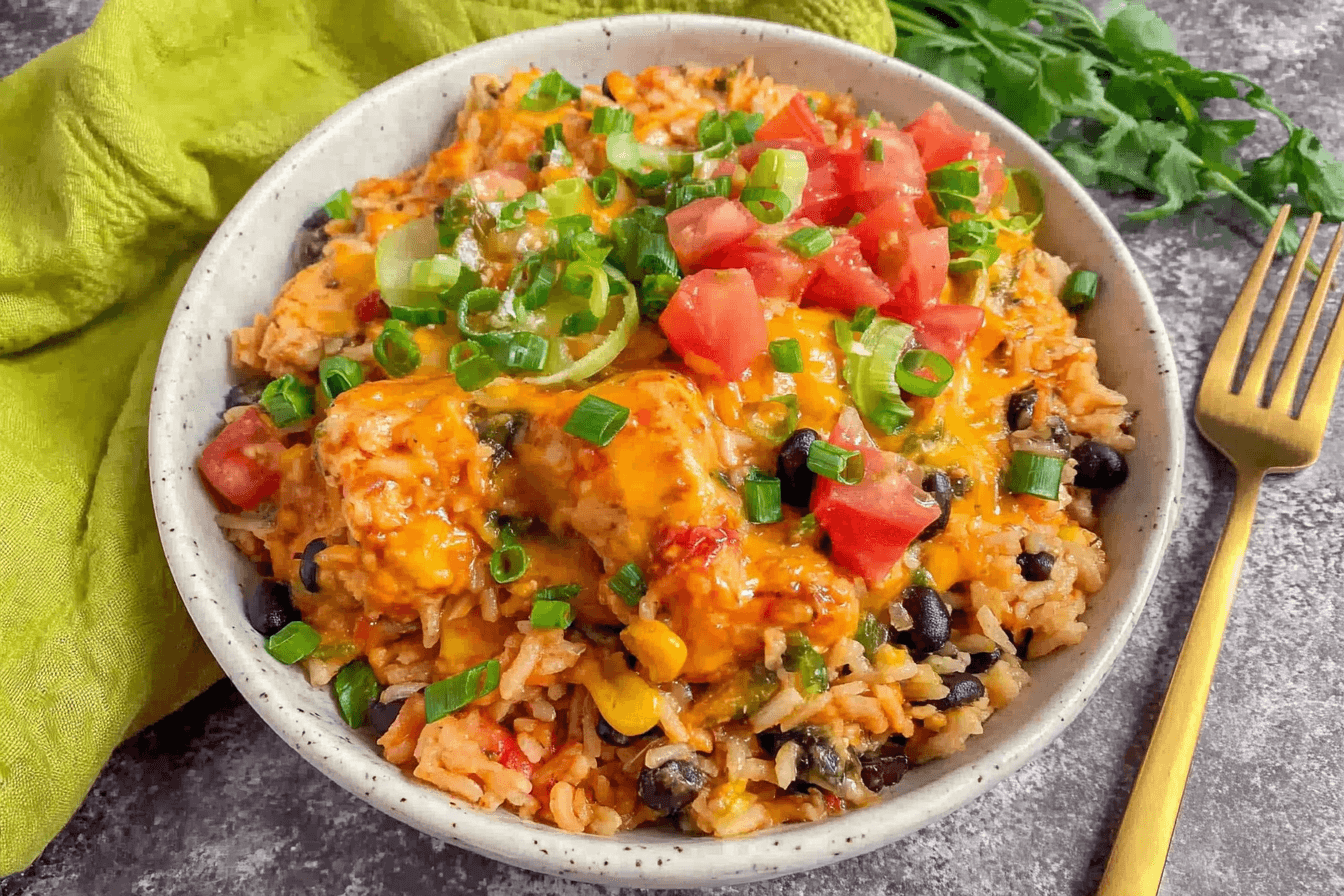 Southwest Chicken and Rice Skillet Recipe