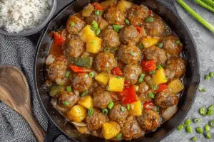 Sweet And Sour Meatballs