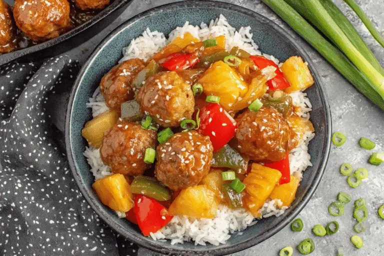 Sweet And Sour Meatballs Recipe