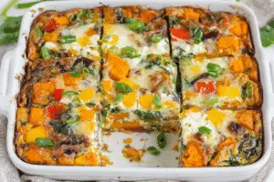 Sweet Potato Egg Casserole