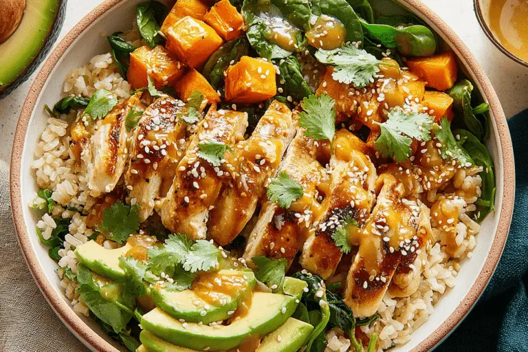 Sweet Potato and Chicken Bowl Recipe