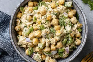 Tuna Chickpea Salad