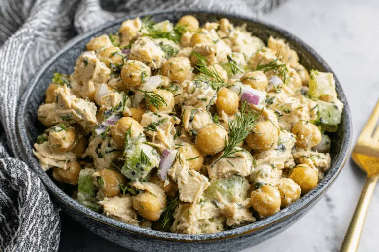 Tuna Chickpea Salad Recipe