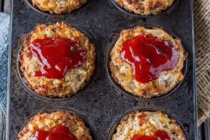 Turkey Meatloaf Muffins