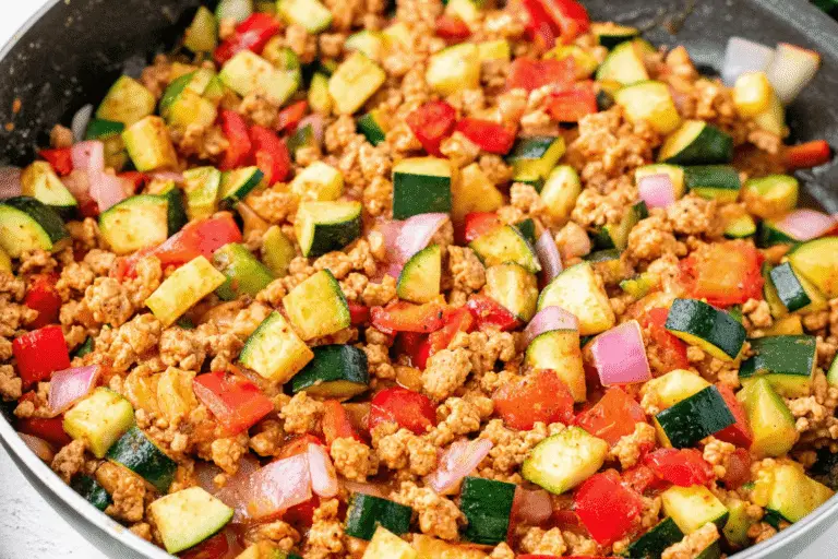 Turkey and Veggie Skillet Delight Recipe