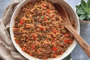 Unstuffed Pepper Skillet