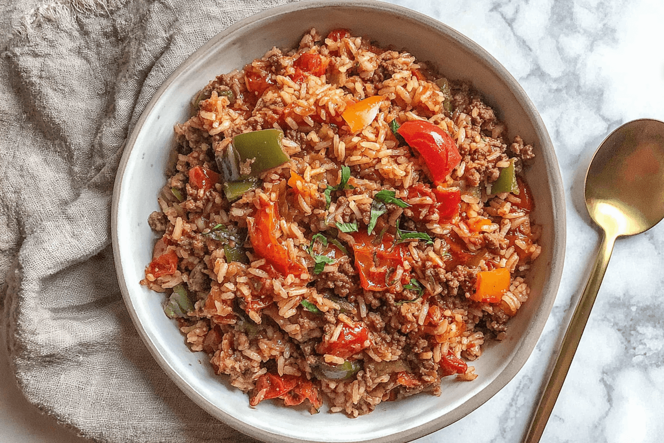 Unstuffed Pepper Skillet Recipe
